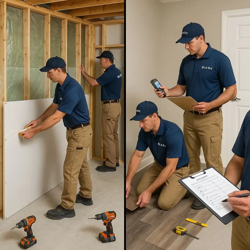 Repairs and Reconstruction process in Monroe County, WI