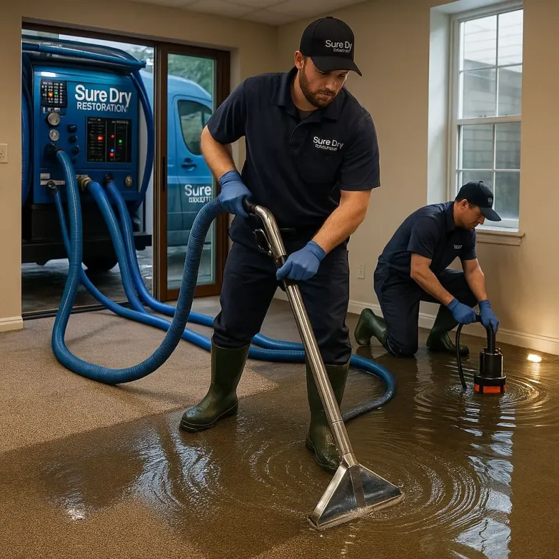 Water Extraction and Removal process in Monroe County, WI